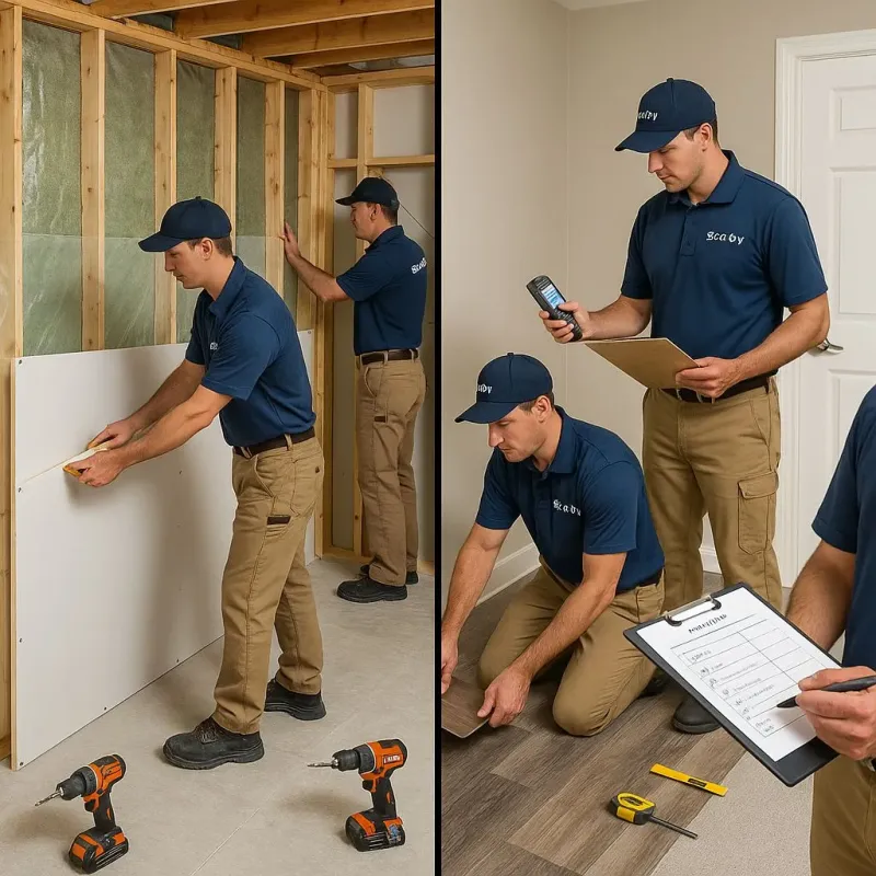 Repairs and Reconstruction process in Saint Anthony, ID